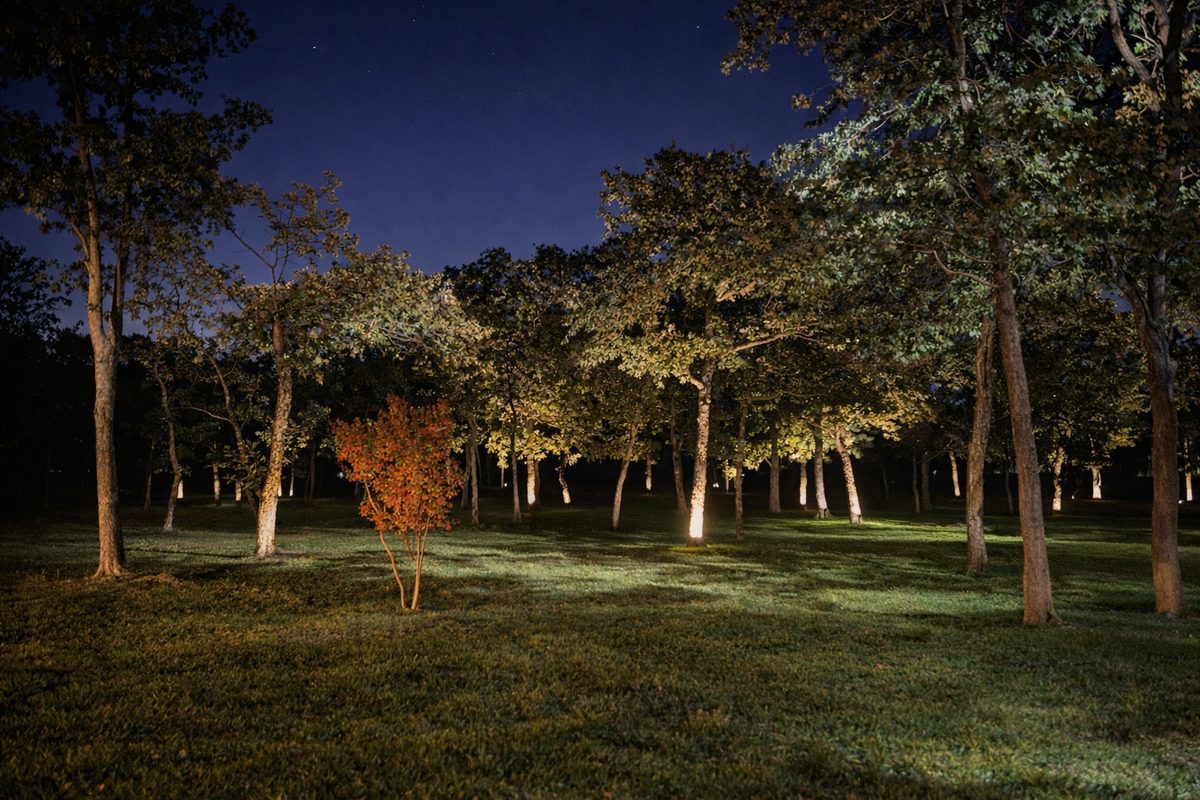 Complete property lighting design for a high-end residential estate